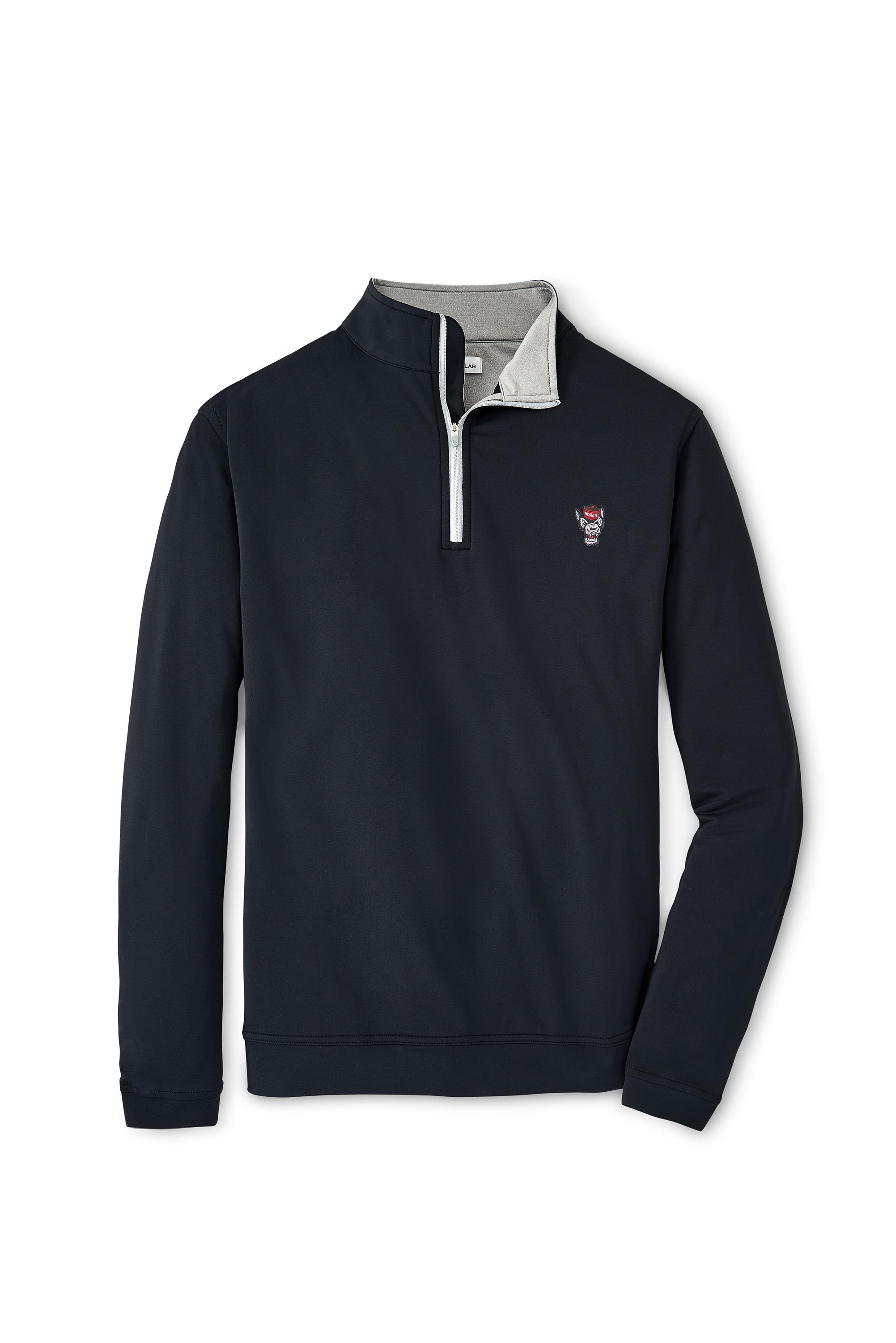 【DISCERNMENT】Letter Rivet Half Zip-Up DISCERNMENT】Letter Rivet Half Zip-Up